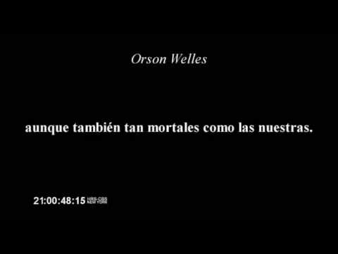 Fragmentos de La Guerra de los Mundos por Orson Welles (1938)