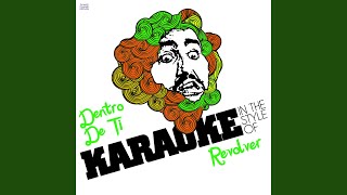 Dentro De Ti (In the Style of Revolver) (Karaoke Version)