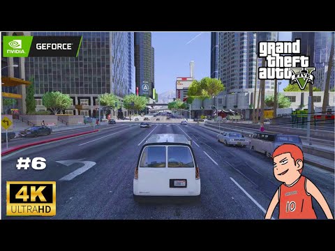 Grand Theft Auto 5 4K Ultra Graphics Gameplay Walkthrough Part 6 - GTA 5 PC 4K 60FPS