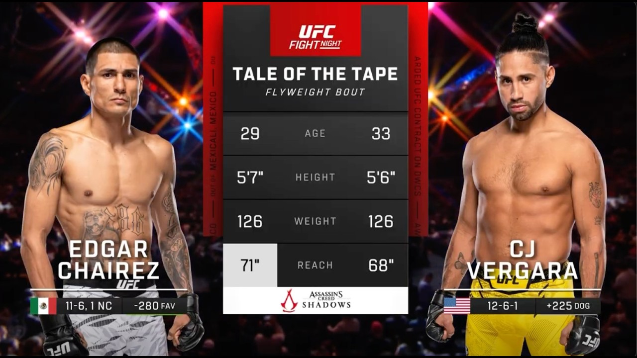 #NocheUFC Pelea Gratis: Chairez vs. Vergara