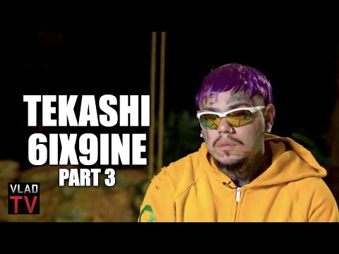Tekashi 6ix9ine on Going to Jail for Selling Drugs at 16, Police Raiding His House (Part 3)