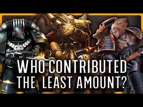 Which Loyalist Legion Was The Most Useless During the Horus Heresy? | Warhammer 40k Lore
