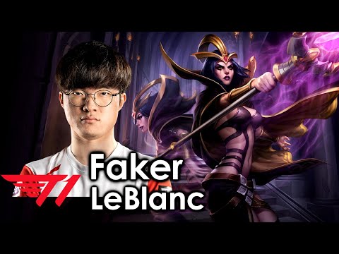 Faker picks LeBlanc