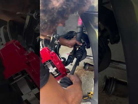 Replacing an Axle on the civic after the swap
