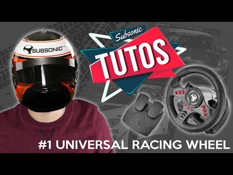 SUBSONIC TUTO #1 UNIVERSAL RACING WHEELENG DOUBLAGE #ENGLISH