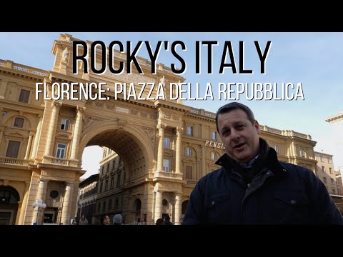 ROCKY'S ITALY: Florence - Piazza della Repubblica