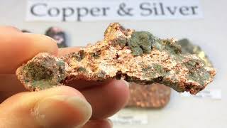 Crystal &amp; Mineral Education: COPPER &amp; SILVER