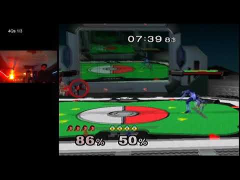 Four Quarters Melee #80 - Blue (Falco/Sheik) vs The Tation (Ganon)