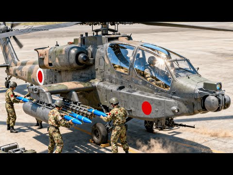 US-Japan Test New AH-64 Helicopter with Powerful Special Ammunition
