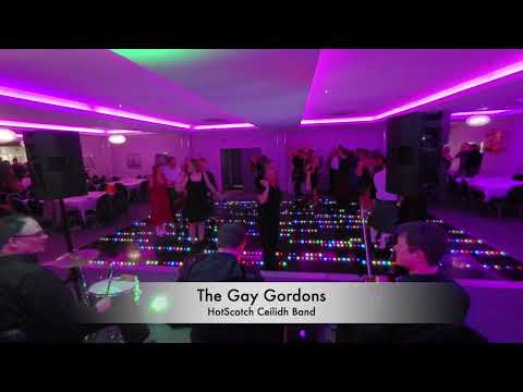 The Gay Gordons ceilidh dance with HotScotch Ceilidh Band