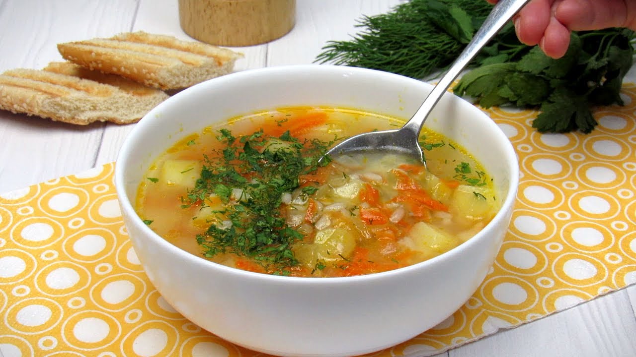 простой суп без мяса