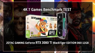 ZOTAC GAMING 지포스 RTX 3080 Ti 검은 호랑이 기념판 D6X 12GB_동영상_이미지