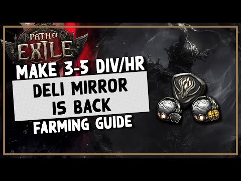 PoE | Delirium Mirror Is Back: Make 3-5 Div/Hr While Mowing Down Maps - 3.27 Week 1 Farming Guide
