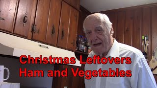 Leftovers Ham and Vegetables Holiday Treat