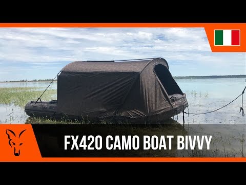 ***Carp Fishing TV Italia*** FX420 Camo Boat Bivvy