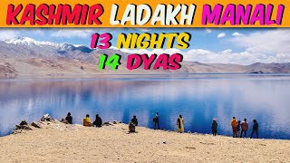 Complete Leh Ladakh With Kashmir Travel Guide in 14 Days In 4K