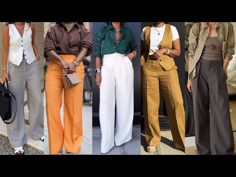 LOOKS Y OUTFITS que están MARCANDO TENDENCIA de MODA con PANTALONES de VESTIR
