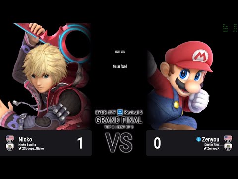 BYOG #77 | Nicko (Shulk) Vs. Zenyou (Cloud, Mario) | Grand Finals