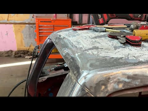 80’s Bullnose F150 drip rail shave project race truck