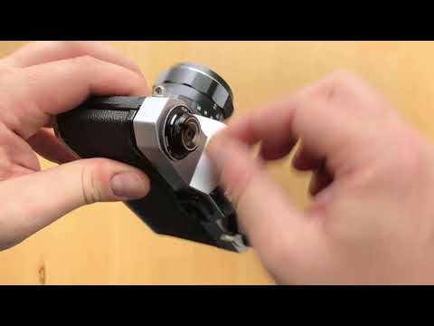 Rewinding and Unloading Film From a 35mm Camera