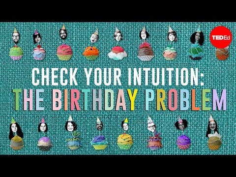 Check your intuition: The birthday problem – David Knuffke