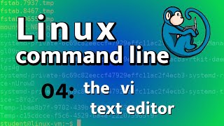 The vi text editor - basic intro - Linux Command Line tutorial for forensics