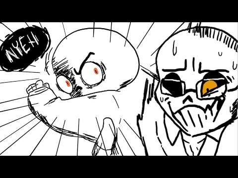 Baby Pap Catches a Sans (Babybones Undertale Comic Dub)