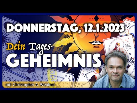 Tagesgeheimnis: 12. Januar 2023 - Tagesorakel mit Runen