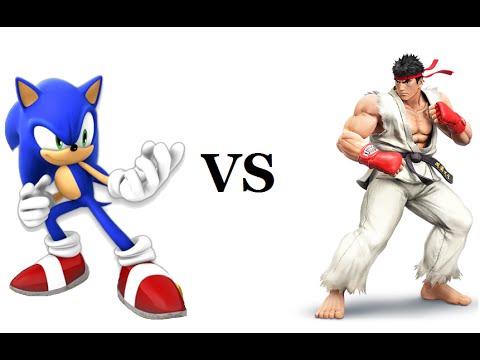 Sonic VS Ryu