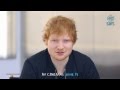 THE FAULT IN OUR STARS - Ed Sheeran Greeting.