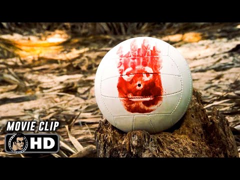CAST AWAY Clip - "Volleyball & Fire" (2000) Tom Hanks