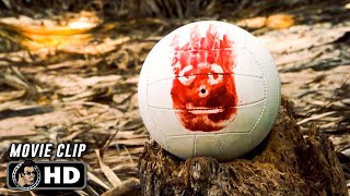 CAST AWAY Clip - &quot;Volleyball &amp; Fire&quot; (2000) Tom Hanks
