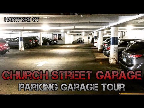 Church Street Parking Garage Tour in Downtown Hartford CT