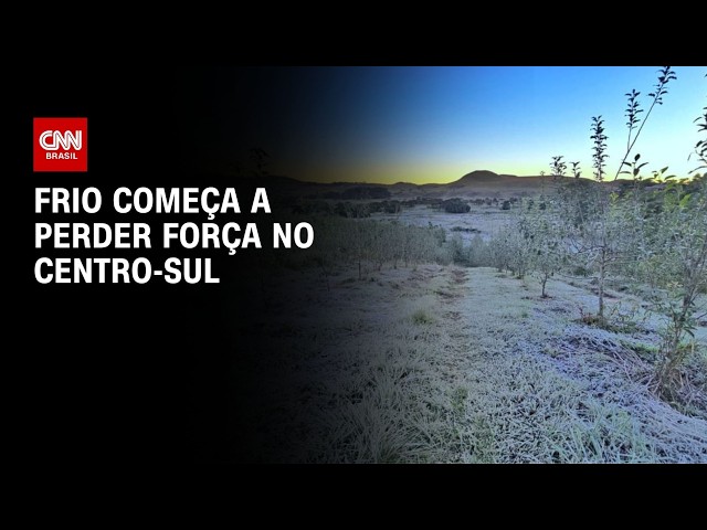 Previsão do Tempo: Frio começa a perder força no Centro-Sul | CNN NOVO DIA