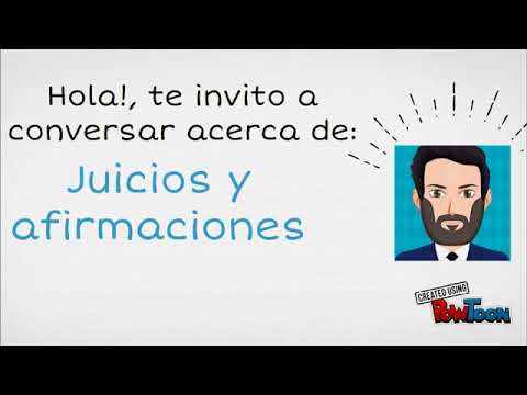 Miniatura del video: Juicios y Afirmaciones
