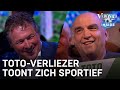 PRACHTIG! Voorzittertje Toto-verliezer doneert geldbedrag aan winnaar | VERONICA INSIDE