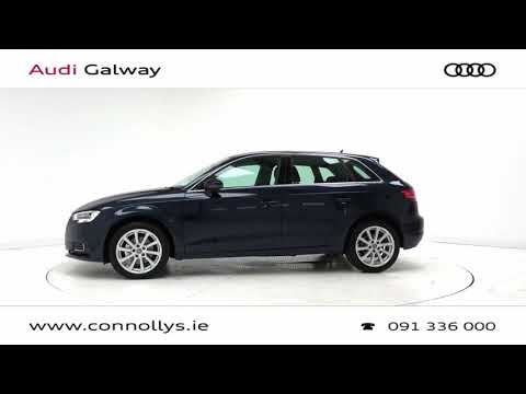CMG AUDI GALWAY: 2019 A3 SE SPORTBACK 1.6TDI 116BHP 191G789