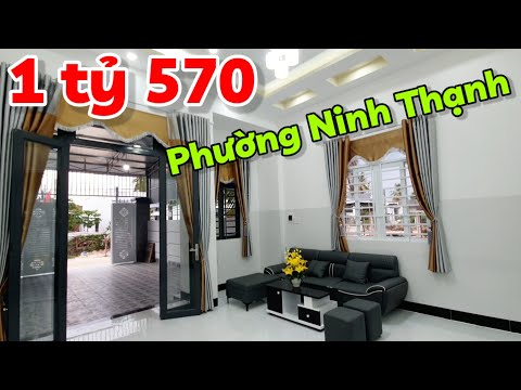 Nhà 3 phòng ngủ 3 toilet giá 1 tỷ 570 triệu ở phường Tân Ninh Tây Ninh cách Tòa Thánh 3km Núi Bà 8km
