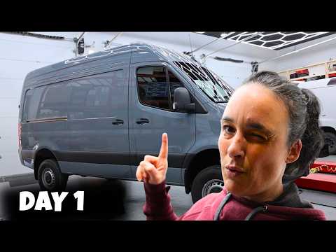 Things DON'T start the way I wanted | Day one of van build