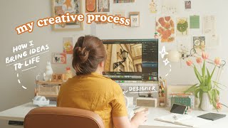 My Creative Process as a Designer 👩🏻‍🎨 | Abbey Sy