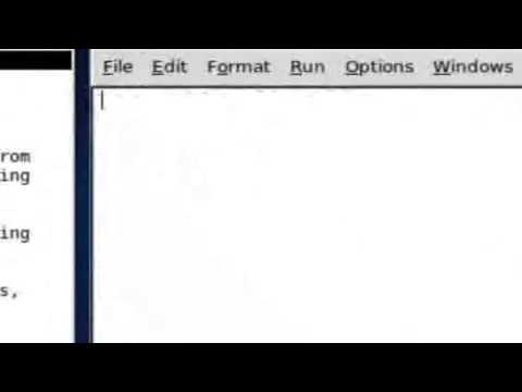 Python 01 Experimenting with IDLE