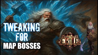 🔥 PoE2 Warrior Build Action – Tweaking for Better Map Bossing Ice Shatter Style! ⚔️❄️