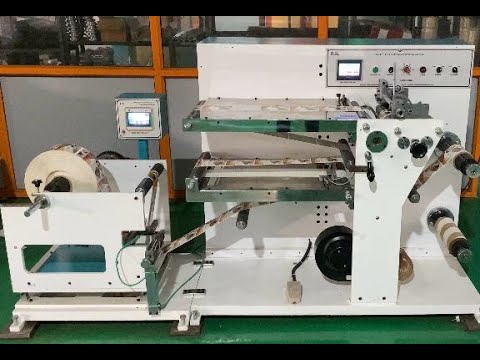 Label missing detection machine (online slitting & rewinding...