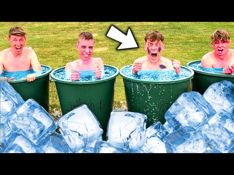 Wer als letztes EISBAD verlässt kriegt IPHONE 14 🥶 (Erfrierungen bekommen)