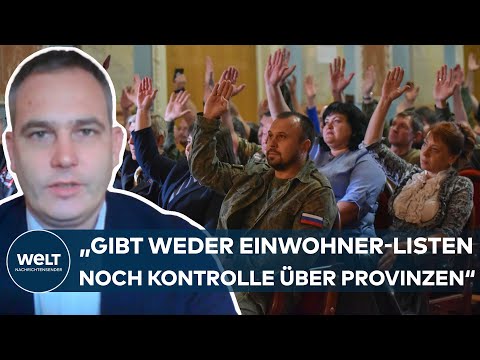 PUTIN IN PANIK: Blitz- Annexionen in der Ukraine – Referenden? "Von Moskau befohlen wie das ausgeht"
