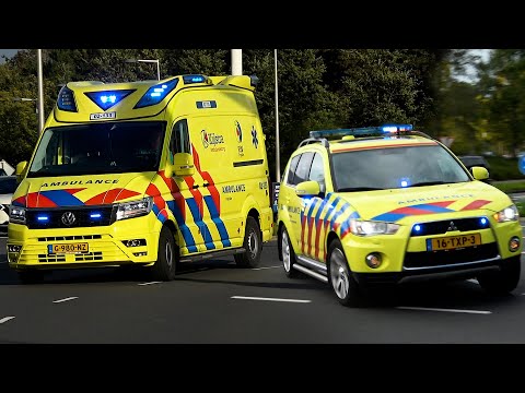[07.10.2020][Luchthoarn] [Solo-] Ambulânses mei spoed yn Ljouwert