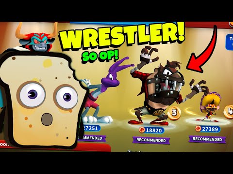 WRESTLER TEAM IS SO OP! TESTING IT! IN LOONEY TUNES WORLD OF MAYHEM