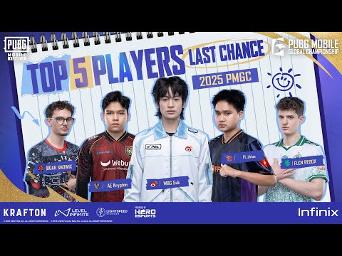 Last Chance Top 5 Players | 2025 PMGC