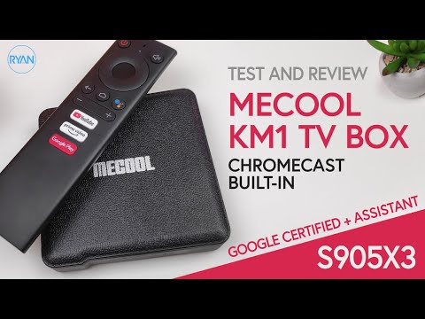Mecool KM1 Classic S905X3 Tv Box REVIEW || Chromecast built-in + Google Certified (2020)