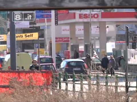 L'Aquila - viale Corrado IV presto la riapertura